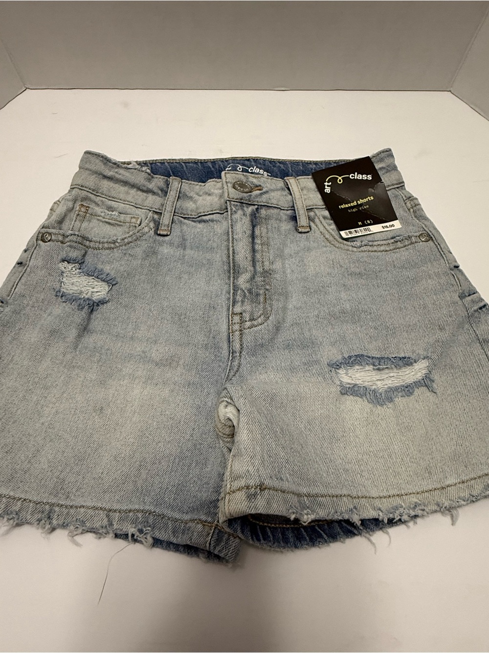 Art Class Relaxed Shorts High Rise